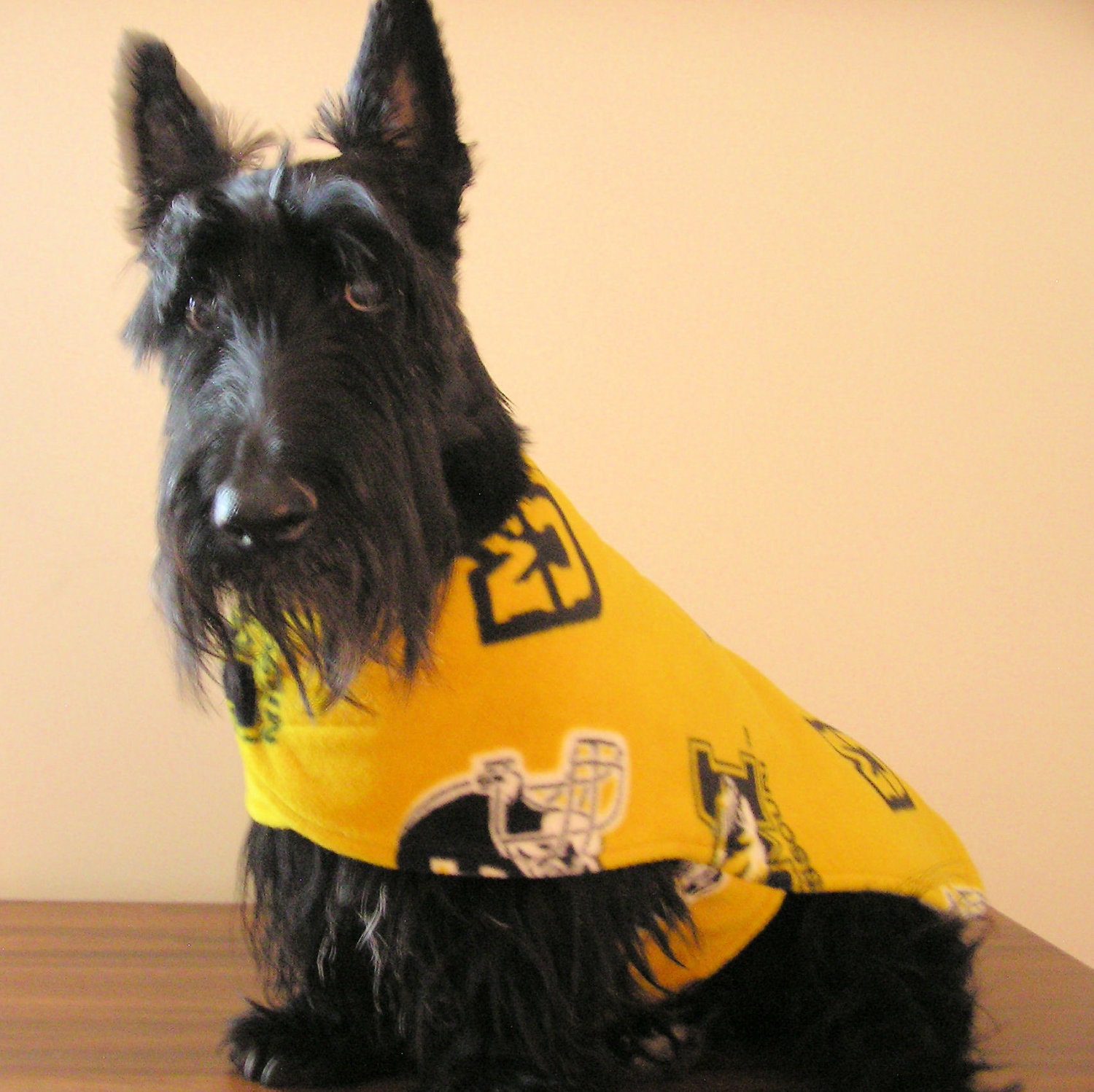 Items similar to SCOTTISH TERRIER Dog Coat for MIZZOU Fans on Etsy