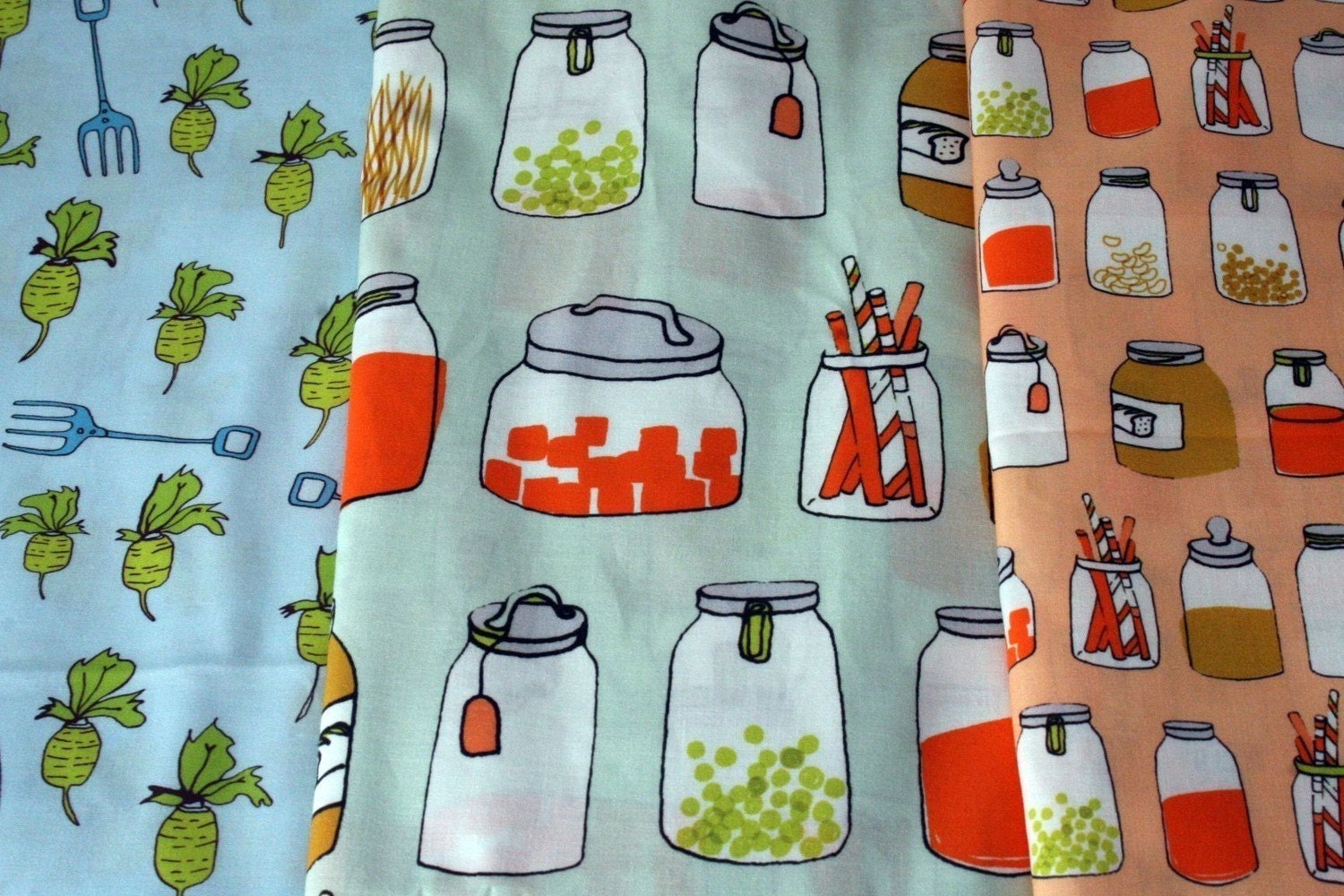 original fabric kitchen 3 half yard set