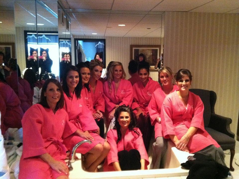 Personalized Robes. Set of 9. Great for Brides, Bridesmaids and Flower Girls..