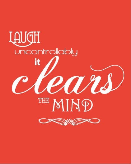 LAUGH (red)