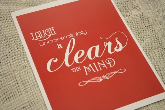 LAUGH (red)