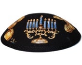 Hanukkah kippah / yarmulke