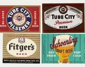 21 Different Old 1930's Plus OLD BEER LABELS