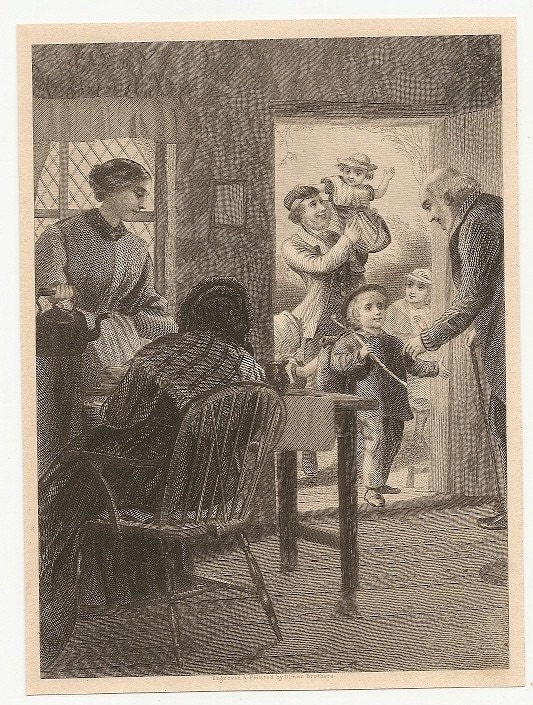 OLD 1880 ANTIQUE THE GOLDEN GEMS OF LIFE BOOK PLATE