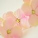 COUTURE CLAY - Made to Order Peachy Pink Hydrangea Hair Flowers