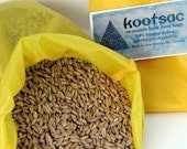Reusable bulk food / produce bag - medium yellow