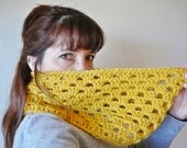 I Heart Granny Cowl Infinity Neck Warmer  Crochet PATTERN