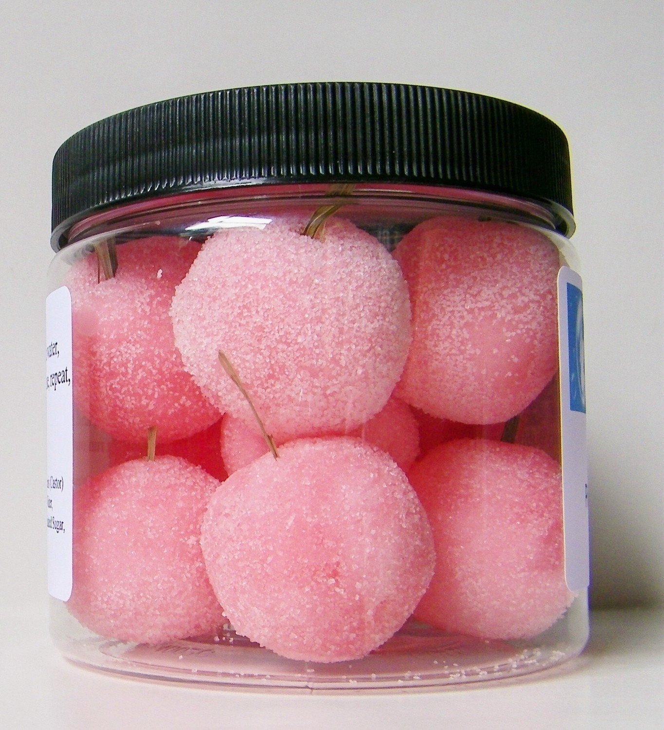 As Seen on HGTV.com - Pink Cherry Bomb Sugar Soaps