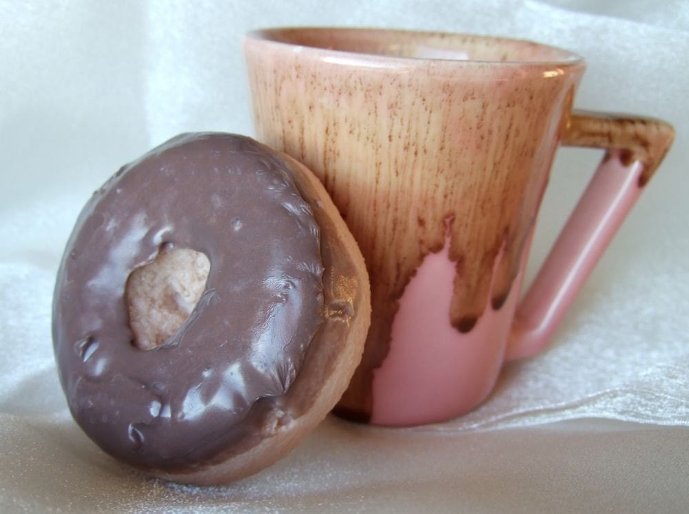 Chocolate Dipped Donut Soap