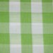 Green Gingham Fabric