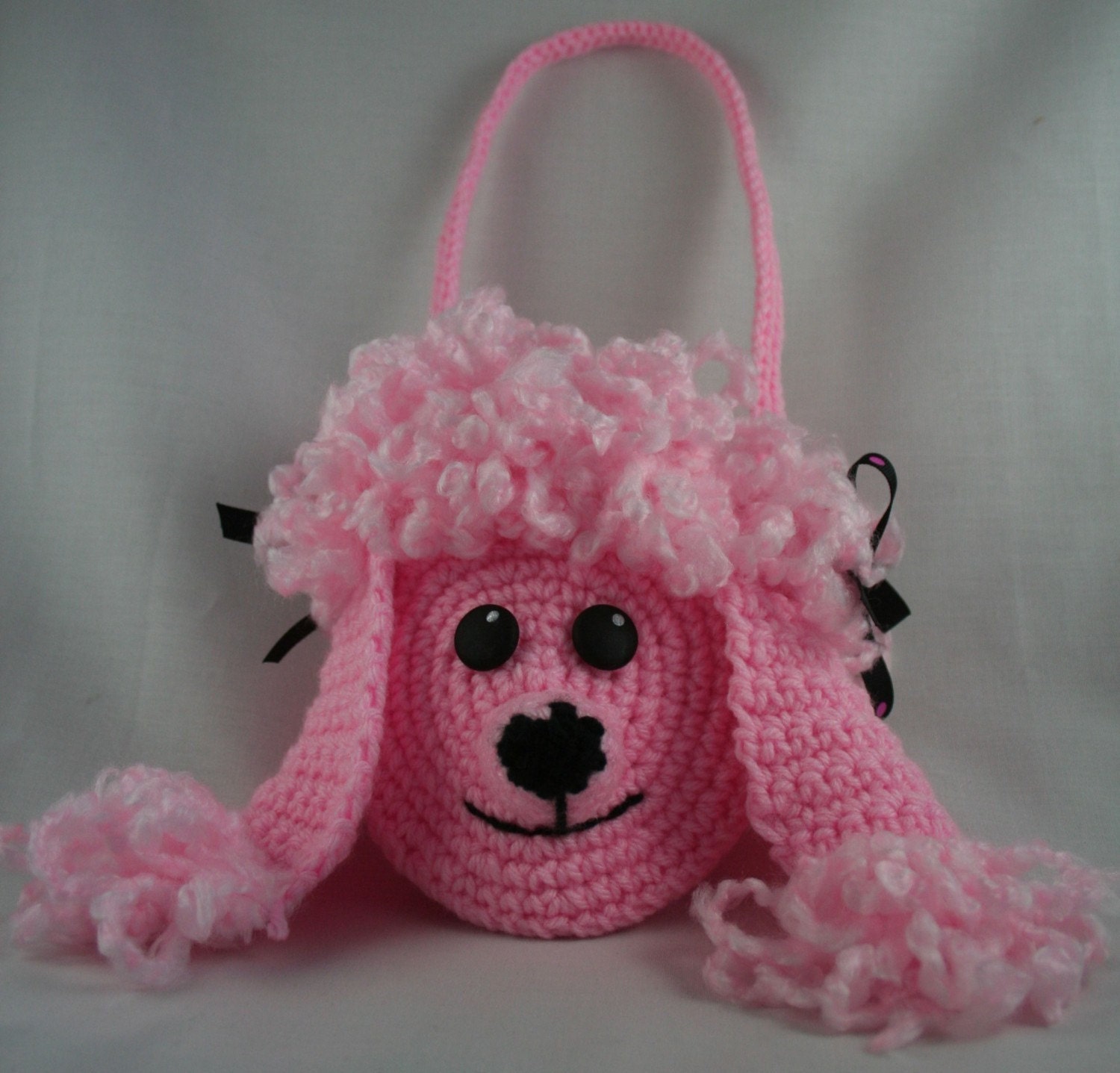 Pink Poodle Purse Crochet Pattern