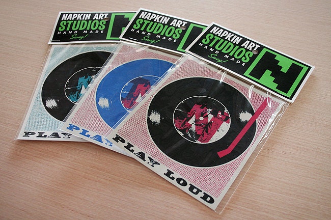 Play Loud Mini Screen Print