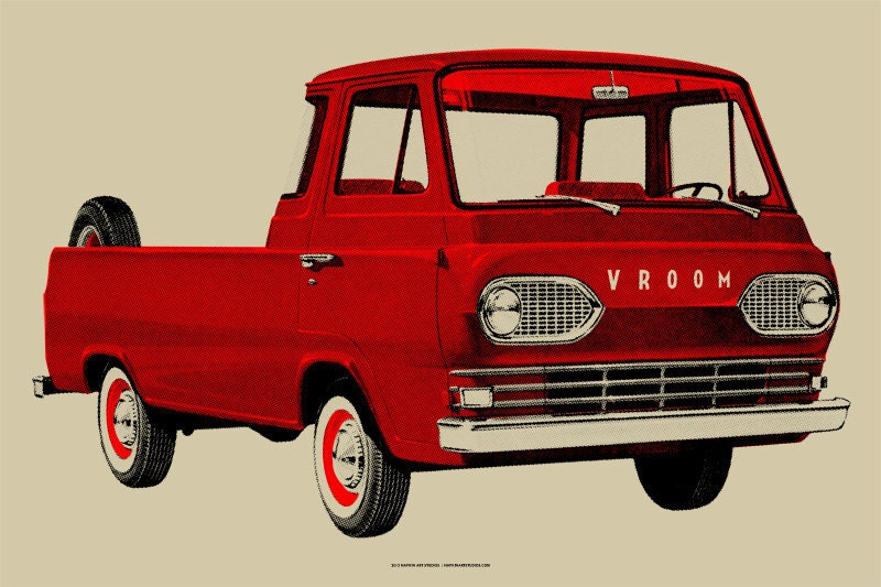 Vroom Limited Edition Silk Screen Art Print