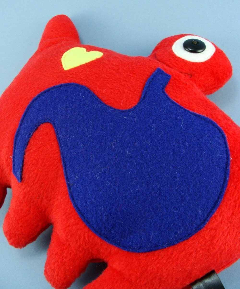 Sizable Stomach - Soft toy creature