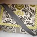 Secret Garden Messenger/Diaper Bag w/S Henderson fabric Made to Order