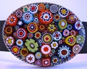 Original 3-D Millefiori Belt Buckle - Jada Belt Buckles