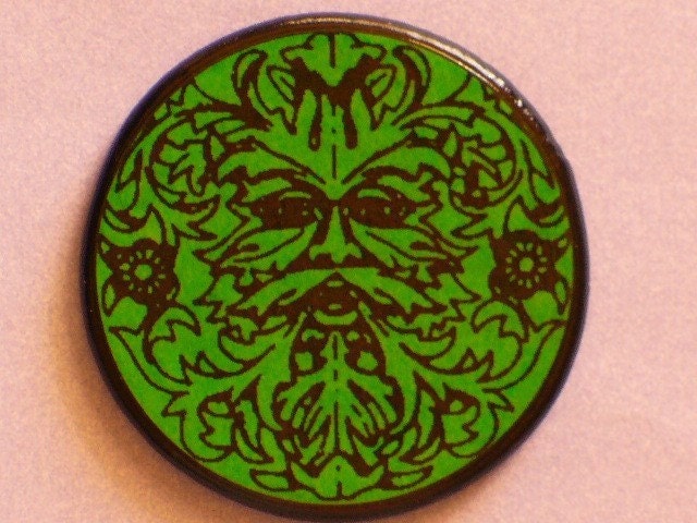 GREENMAN Talisman Amulet Witch Wicca Pagan Gothic