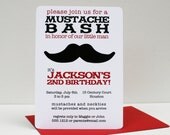 Mustache Bash Party Invitation Il_170x135