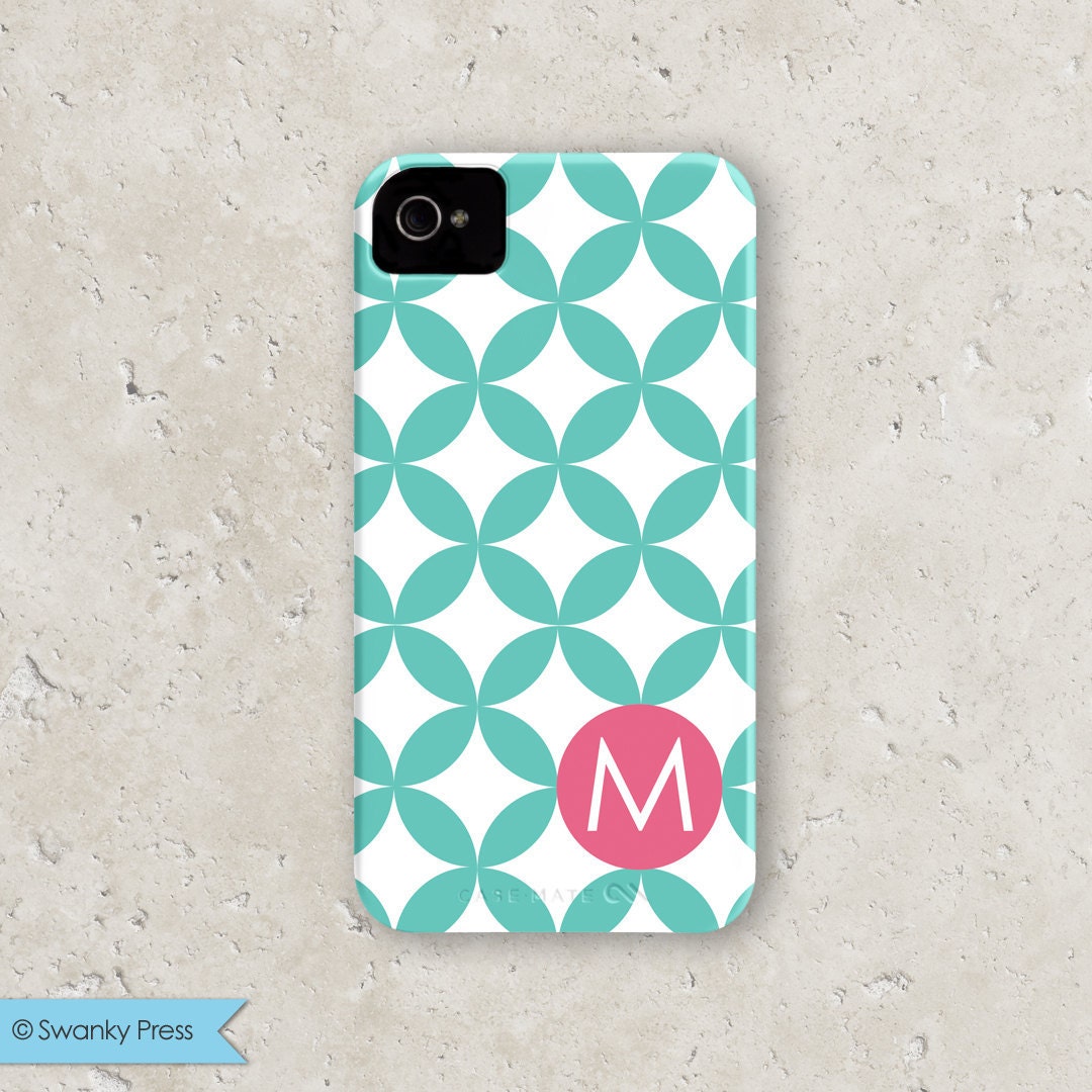 iPhone 5 personalized custom iPhone cell phone case - "modern dots"