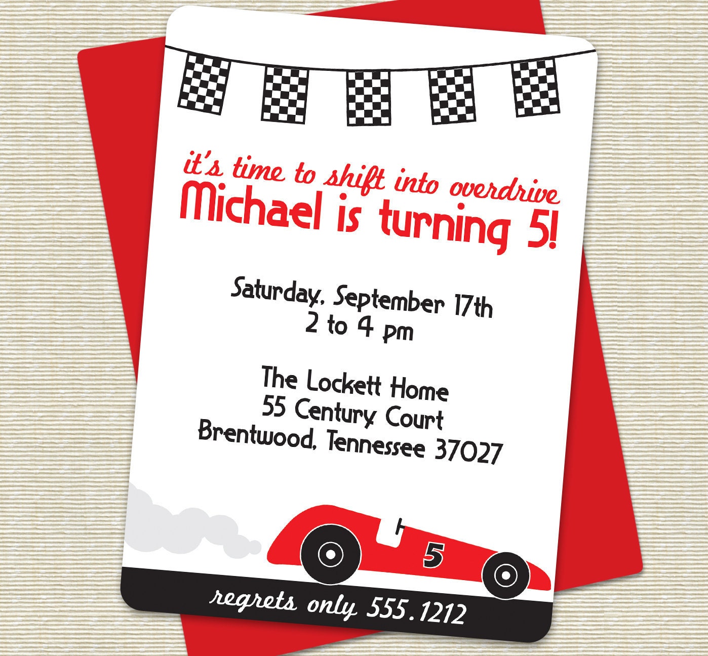 Car Invitations