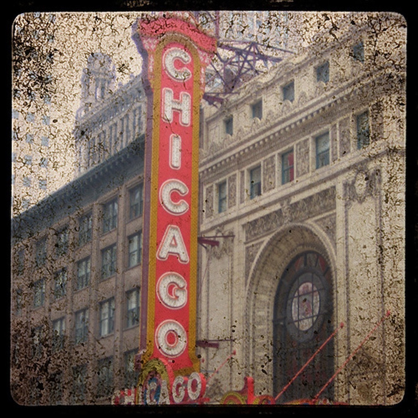 TTV Chicago Theater 5x5 Fine Art Print