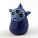 Polymer Clay Alien, Little Blue Alien, Three Eyes