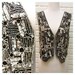 Silver and Black Silk Indian Beaded Embroidered Vest