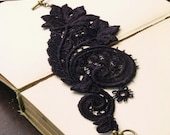 lace bracelet cuff -ANDRA- wedding cuff