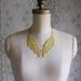 lace necklace -MUSE- (jonquil)