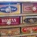 Unique 10 drawer cigar cabinet...wood thread spool pulls, PRIMITIVE