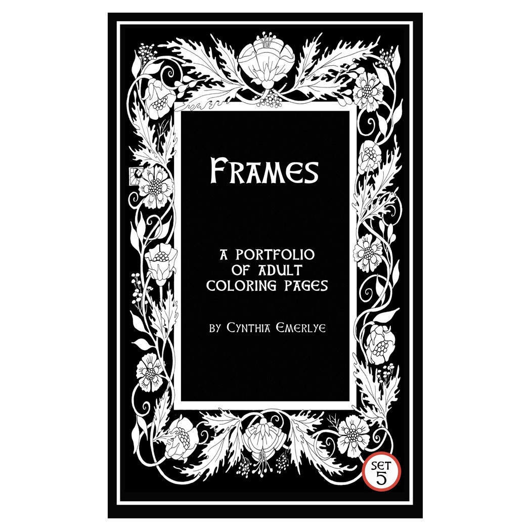 coloring pages frames