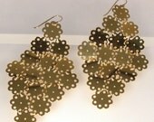 sequin large diamond earrings - all colors