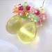 Gemstone Cluster Earrings, Lemon Quartz, Chrysopras, Ruby, Pink Topaz, Orange Quartz, Sterling Silver