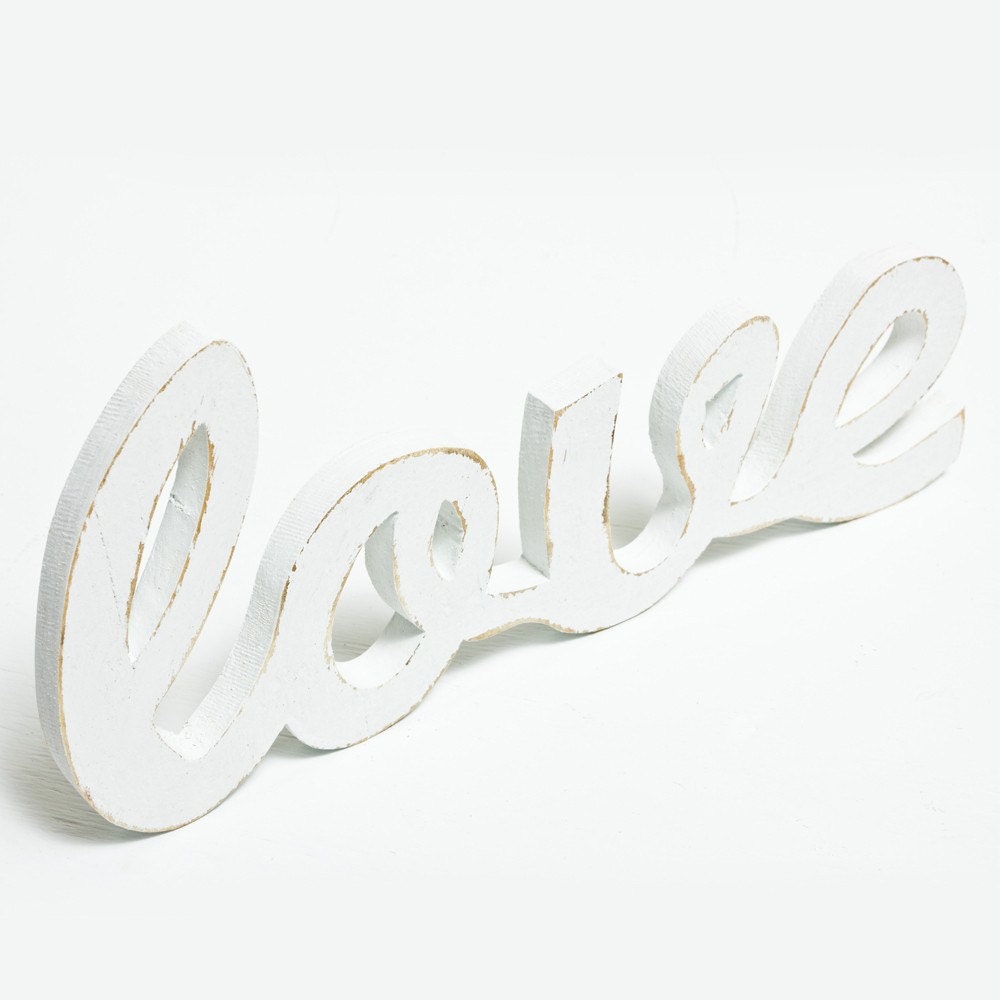 love handmade wood sign - Engagement Wedding - wall decoration for vintage or modern decor