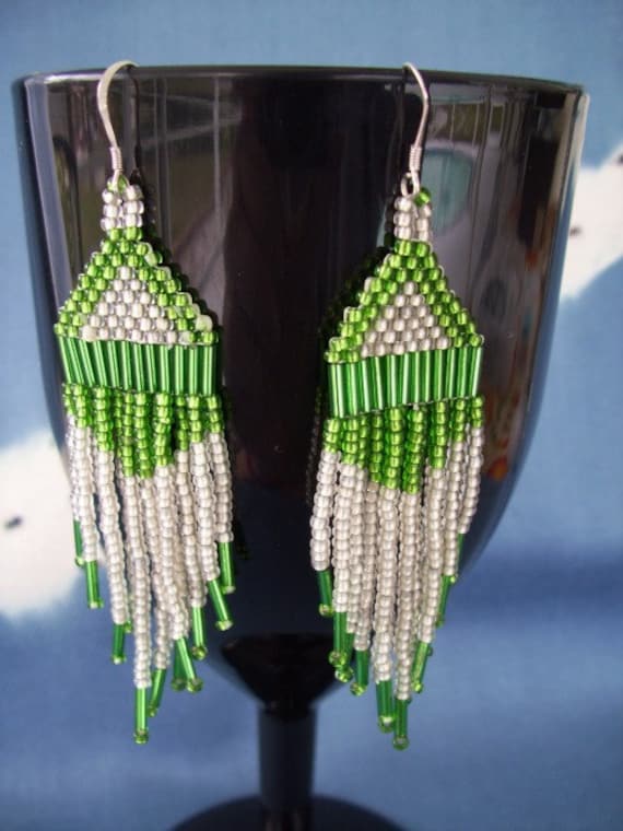 Spring Beaded Earrings
