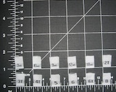 200 Woven Size Tags - MIXED LOT - You choose 200 tags from sizes 3m 6m 9m 12m 18m 2t 3t 4t 5 6 6x 8