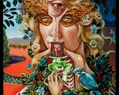 Halcyon, 13 x 19 inches, Hand Signed and Numbered Edition of 50