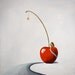 Little House On The Cherry - Cindy Thornton Original Art Canvas Painting