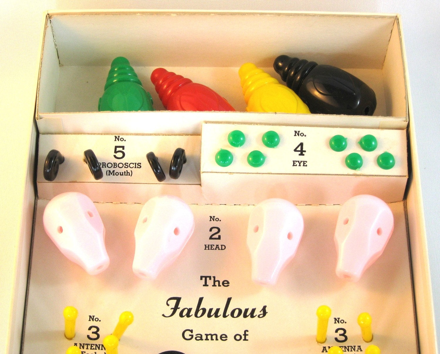 Vintage Cootie Game 1960s