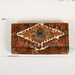 vintage peacock feather clutch