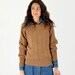 Brown Cable Knit Sweater