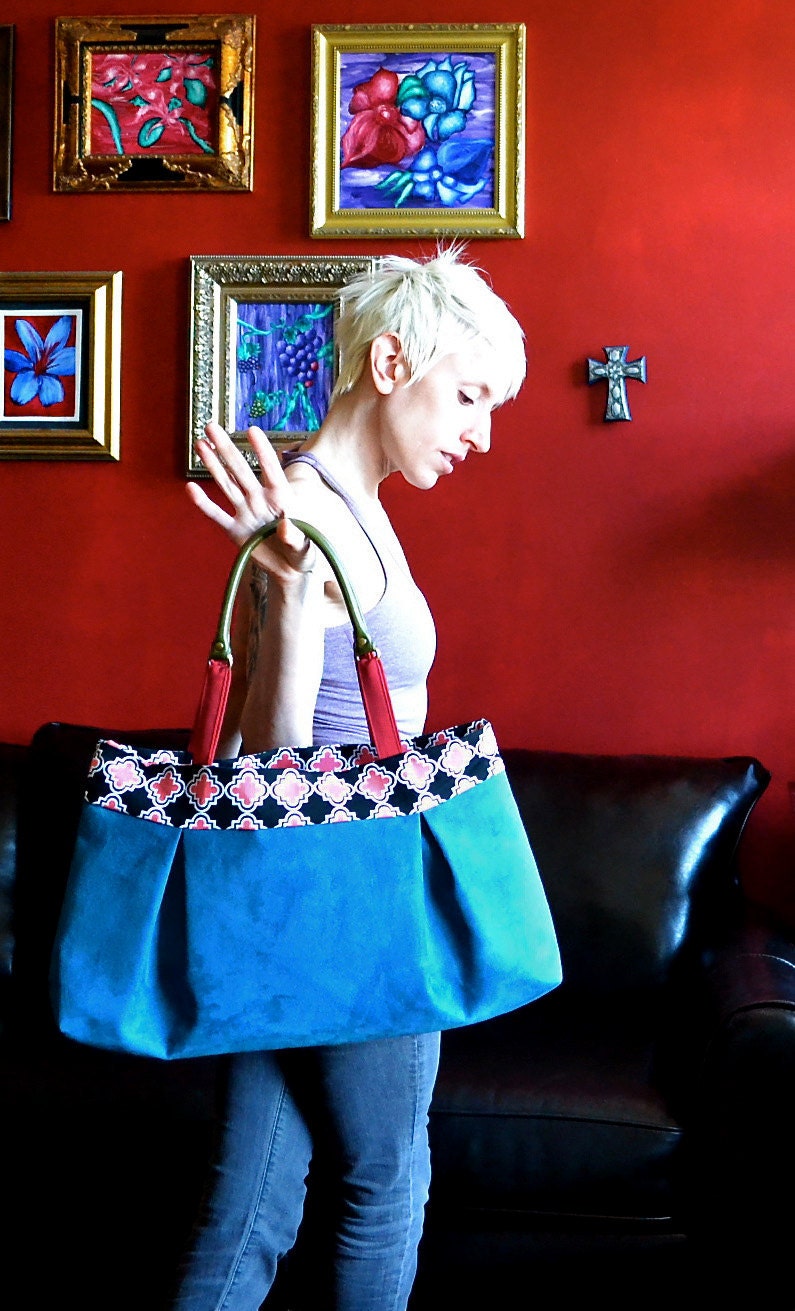 The Jackie Bag in Blue
