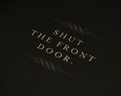 Shut the Front Door Note Card Set