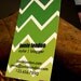 chevron ombre calling cards - set (50)