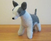 Chihuahua, Stuffed Animal. Dog, children, toy, plush, wool, felted. Handmade Stuffed Animals by FeltedFriends on Etsy