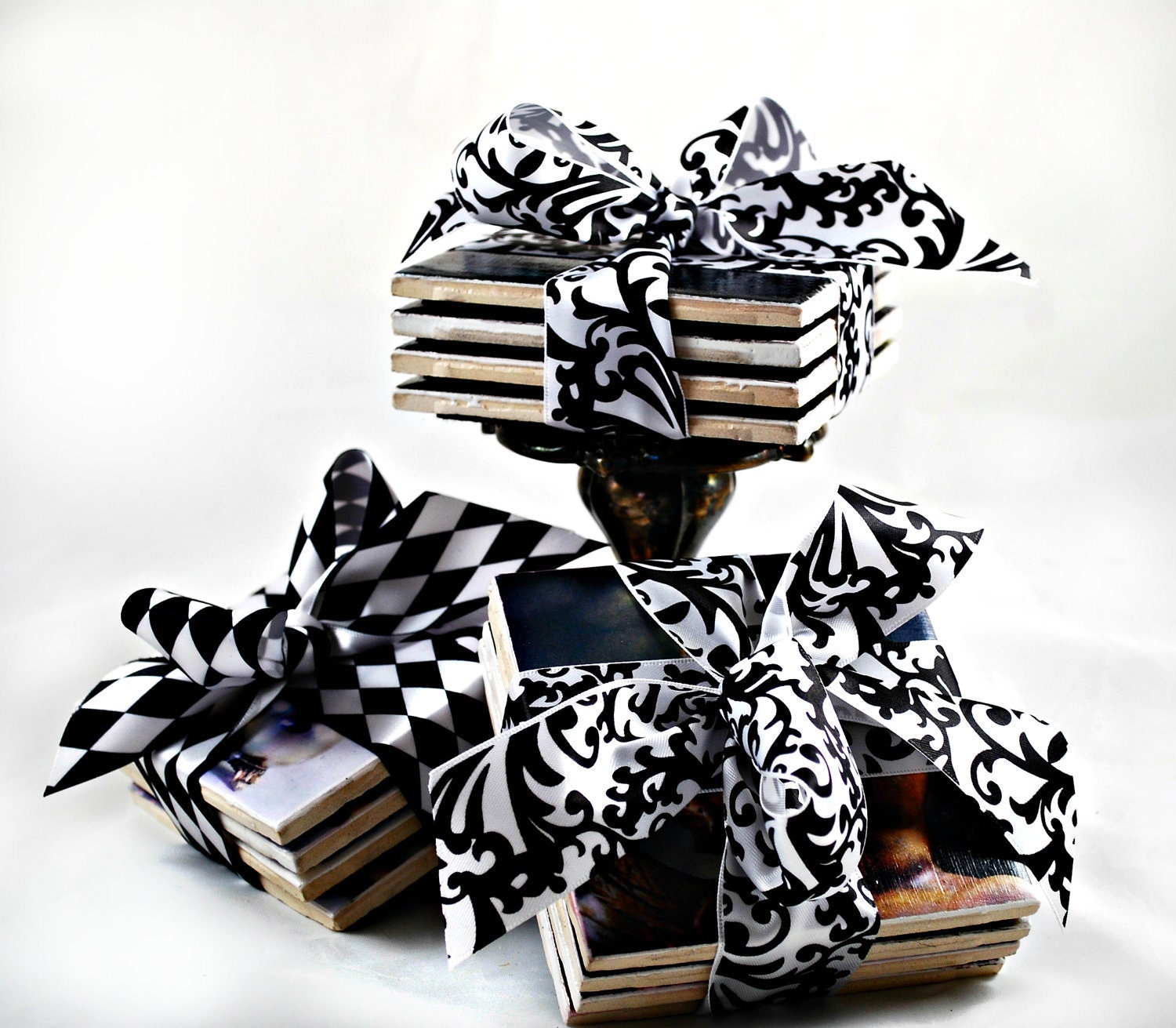 Art Tile Coaster Set - Treacherous Tea