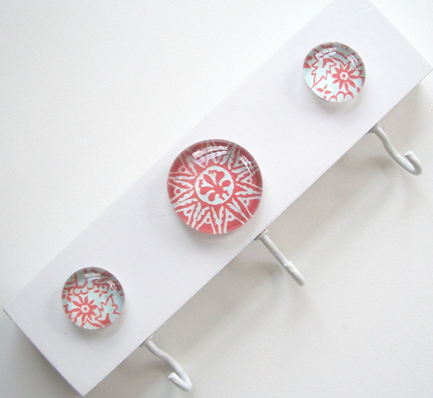 Batik - Key Hook, Key Rack, Key Holder, Wall Hook, Jewelry Organizer