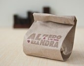 Wedding Mini Lunch Paper Bags - set of 30