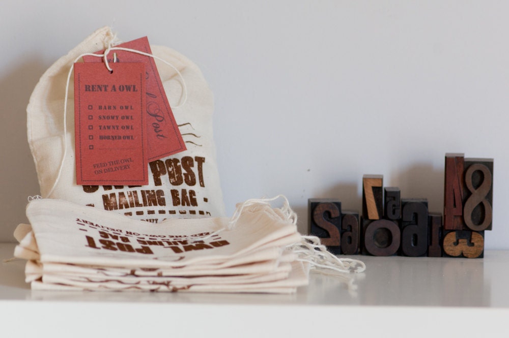 Owl Post Gift Wrapping Kit