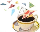 Cuppa Collage. Limited Edition giclee print